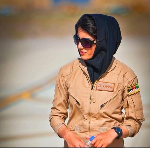 Niloofar Rahmani Afghan First Female fixed-wing Air Force Aviator and Pilot hot and beautiful wallpapers